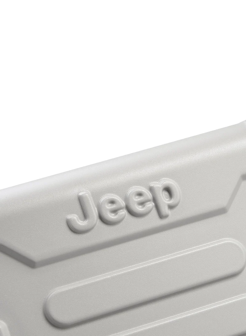 Jeep  JH004C 68 Cm Hardcase 4-Double Wheeled Expandable Check-In Luggage Trolley - Grey Drizzle  | Best Price UAE